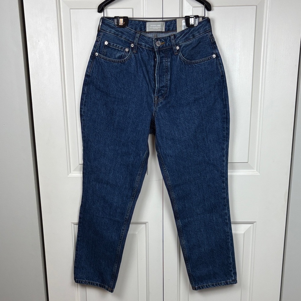 NWT Everlane The Curvy 90's Cheeky Straight Jeans - 28 Crop